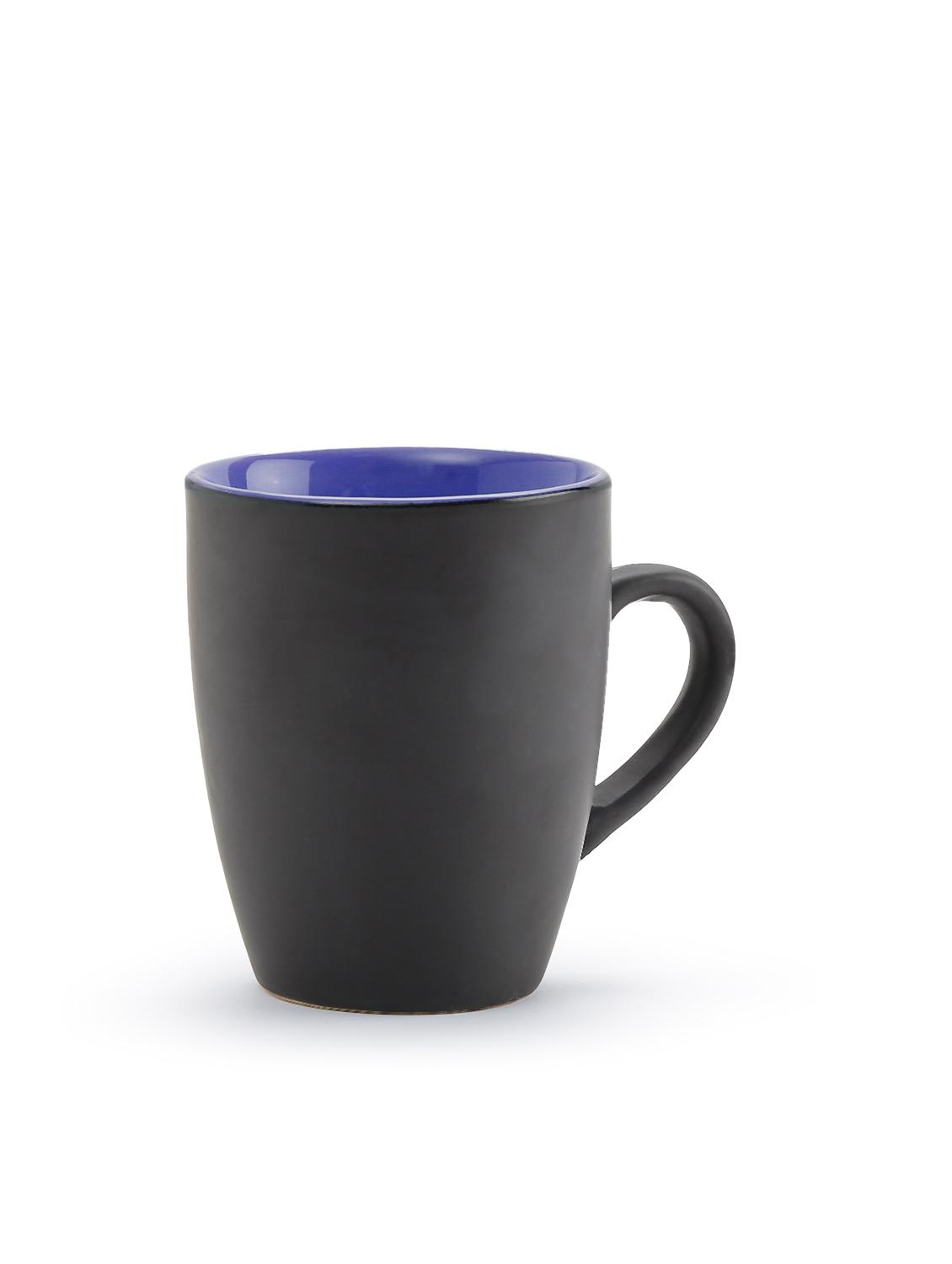 black matt finish multicolor cups (set of 6) - 9966027 - Standard Image - 10